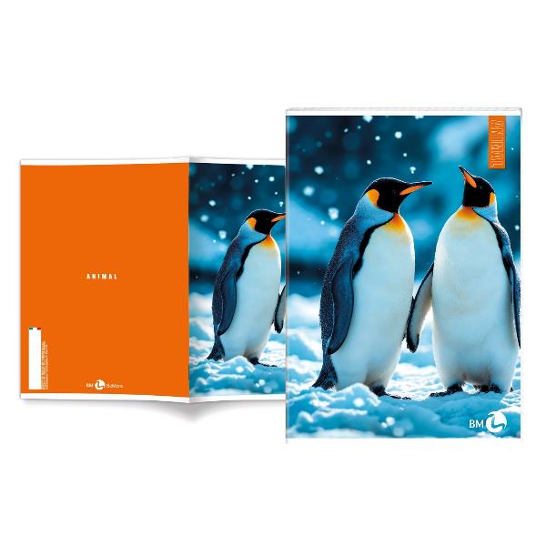Maxiquaderno Animal fantasia - A4 - 1 rigo …