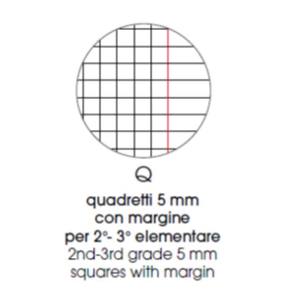 Maxiquaderno Bambino fantasia - A4 - 5mm c/margine …