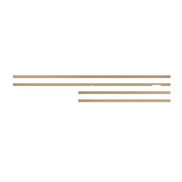 SAMSUNG CORNICE 65 FRAME TEAK