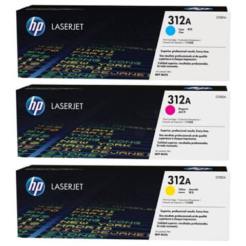 Hp - Toner originale - 312A - C/M/Y …