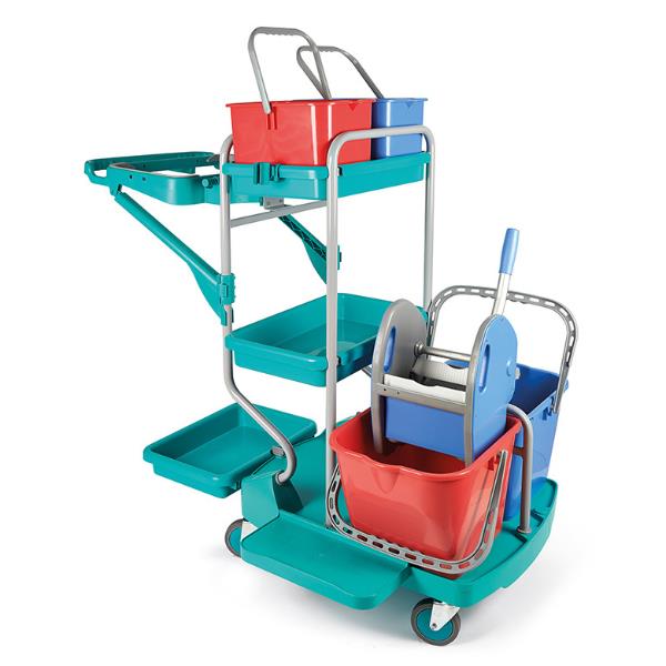 Carrello per pulizie professionali Evolution - 48 L …
