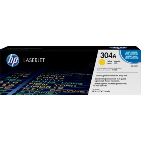 Hp - Toner originale - 304A - Giallo …