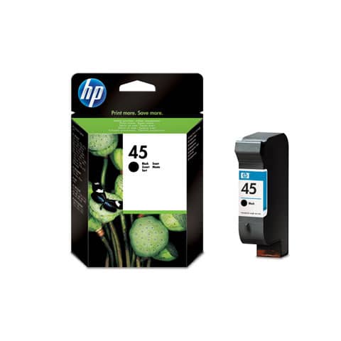 Hp - Cartuccia ink originale- 45 - Nero …