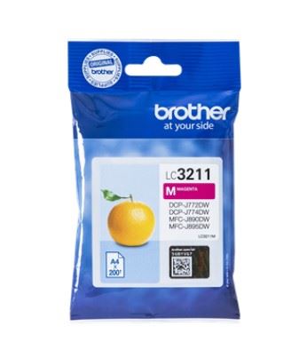 Brother - Cartuccia - Magenta - LC3211M - …