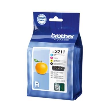 Brother - Cartuccia - Giallo - LC3211Y - …