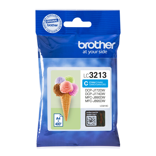 Brother - Cartuccia - Ciano - LC3213C - …