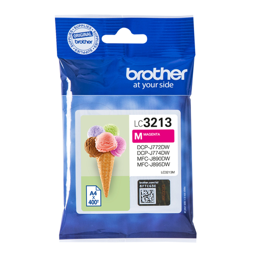 Brother - Cartuccia - Magenta - LC3213M - …