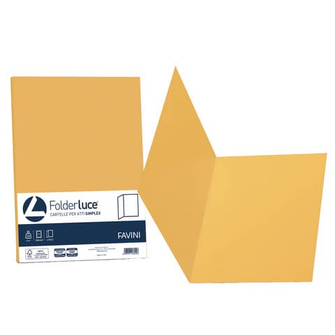 Cartellina semplice Luce - 200 gr - A4 …