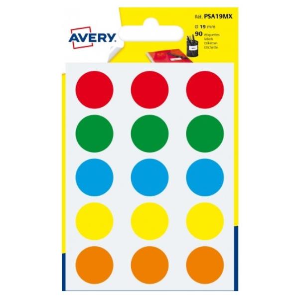 Etichette adesive tonde PSA - in carta - …