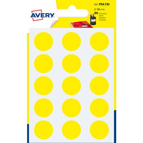 Etichette adesive tonde PSA - in carta - …