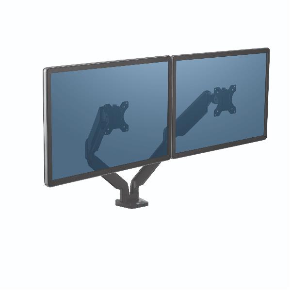Braccio portamonitor doppio Platinum Series - Fellowes