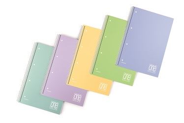 Maxiquaderno One Color Pastel PP - A4+- 1 …