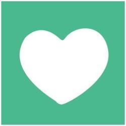 Fustella - motivo cuore - dim. sagoma 25 …