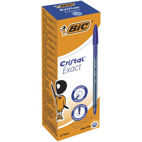 Penna a sfera con cappuccio Cristal Exact - …