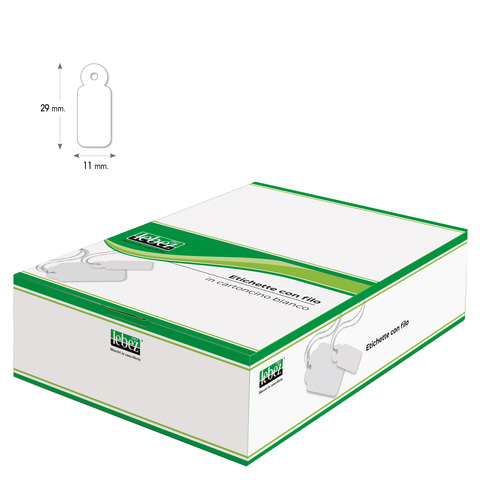 Etichette con filo A385 - 11 x 29 …