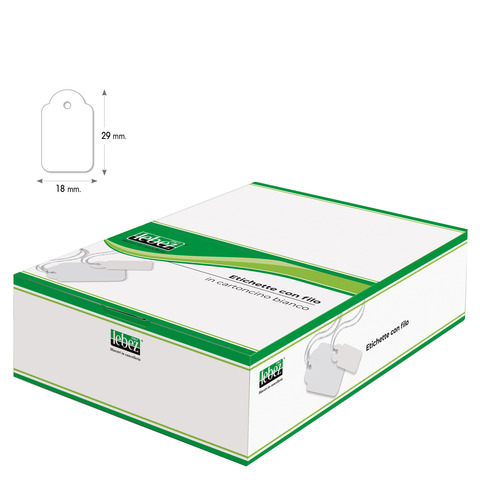 Etichette con filo A389 - 18 x 29 …