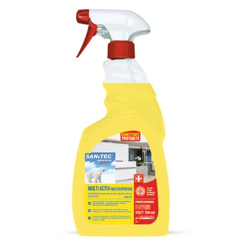 Sgrassatore disinfettante Multi Activ - trigger 750 ml …