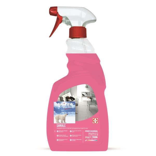 Detergente multisuperficie Sanialc - trigger 750 ml - …