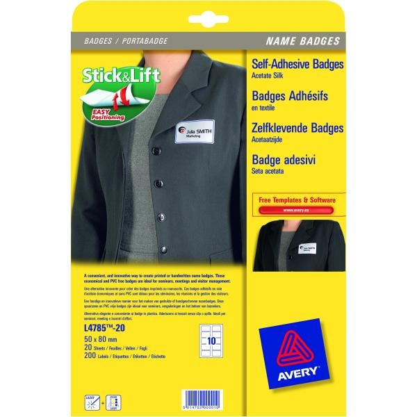 Etichette badge - in seta acetata - laser …