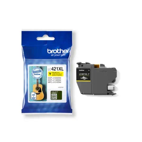 Brother - Cartuccia Ink - Giallo - LC421XLY …