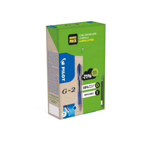 Penna roller gel scatto G-2+ - punta 0,7 …