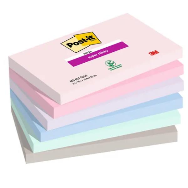 Blocco Post-it Super Sticky - 655-6SS-SOUL - 76 …