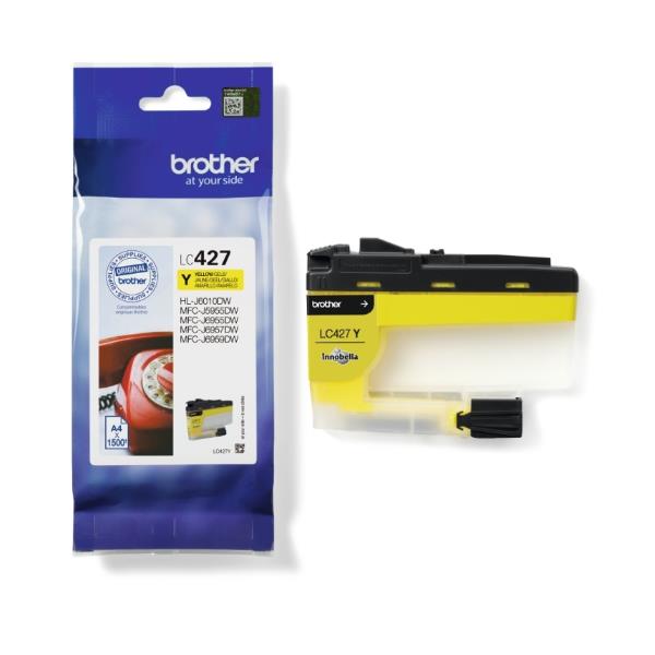 Brother - Cartuccia - Giallo - LC427Y - …