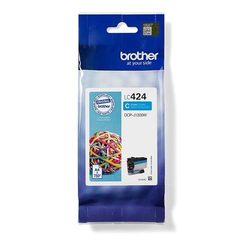 Brother - Cartuccia - Ciano - LC424C - …