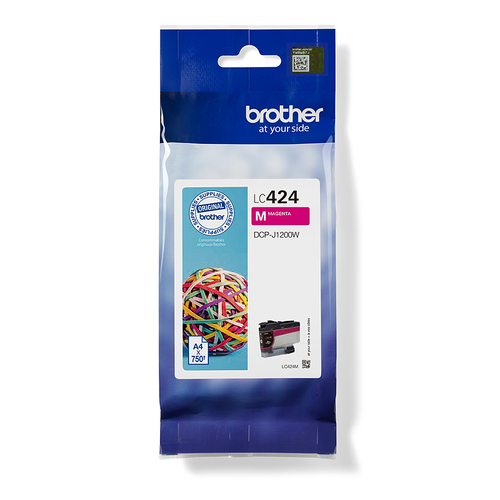 Brother - Cartuccia - Magenta - LC424M - …
