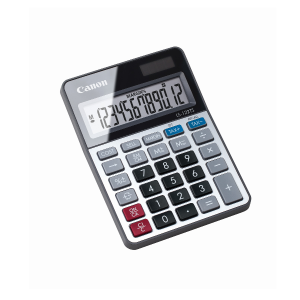 Canon - Calcolatrice LS-122TS - Grigio - 2470C002