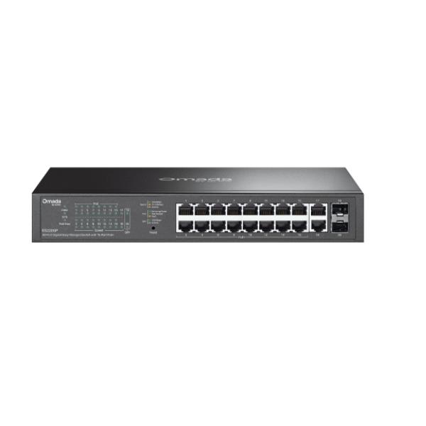 TP-LINK OMADA ES220GP V1 SWITCH GESTITO 16 x …