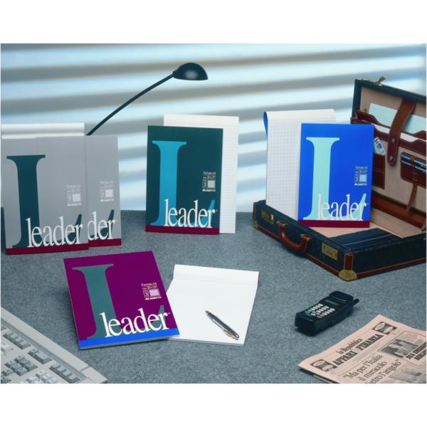 Blocco note Leader - bianco - 21 x …