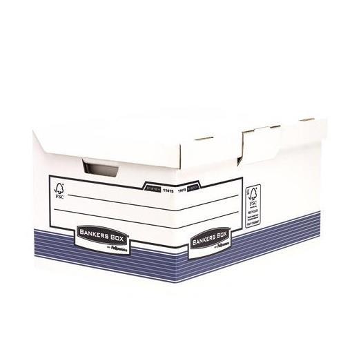 Scatola archivio Bankers Box System - con coperchio …