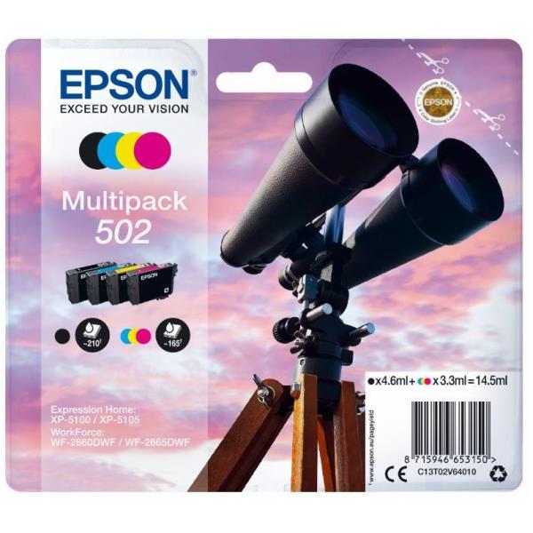 Epson 502 Multipack - Confezione da 4 - …