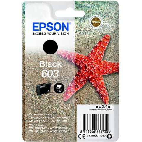 Epson 603 - 3.4 ml - nero - …