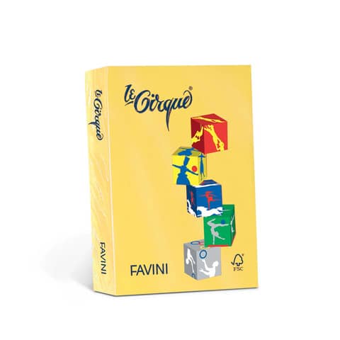 FAVINI Le Cirque - Giallo sole - A3 …