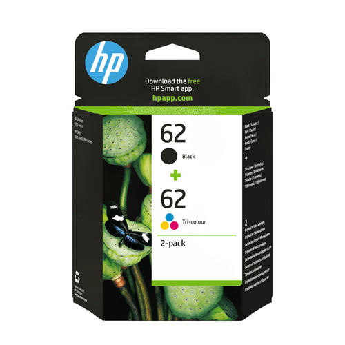 HP 62 - Confezione da 2 - colore …