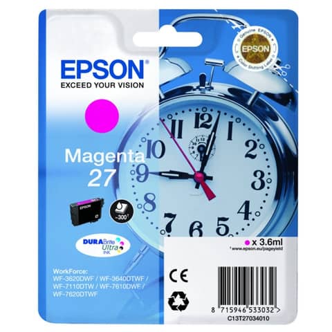 Epson 27 - 3.6 ml - magenta - …