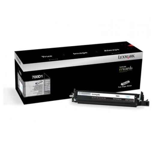 Lexmark 700Z1 - Nero - originale - unità imaging per stampante LCCP - per Lexmark C2132, CS310, CS317, CS417, CS517, CX317, CX410, CX417, CX510, CX517, XC2130