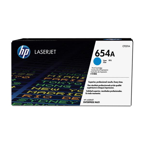 HP 654A - Ciano - originale - LaserJet …