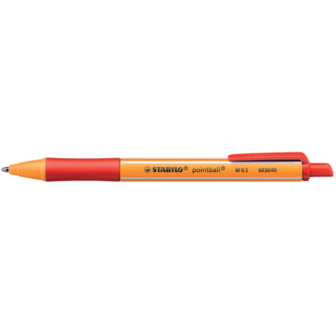 STABILO pointball - Penna a sfera - rosso …
