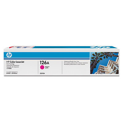 HP 126A - Magenta - originale - LaserJet - cartuccia toner (CE313A) - per Color LaserJet Pro CP1025; LaserJet Pro MFP M175; TopShot LaserJet Pro M275