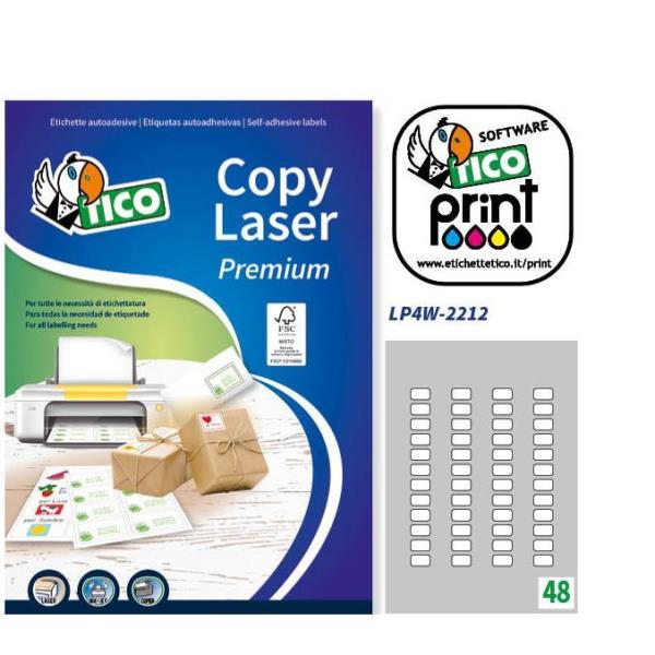 Tico Copy Laser Premium - Carta - autoadesivo …