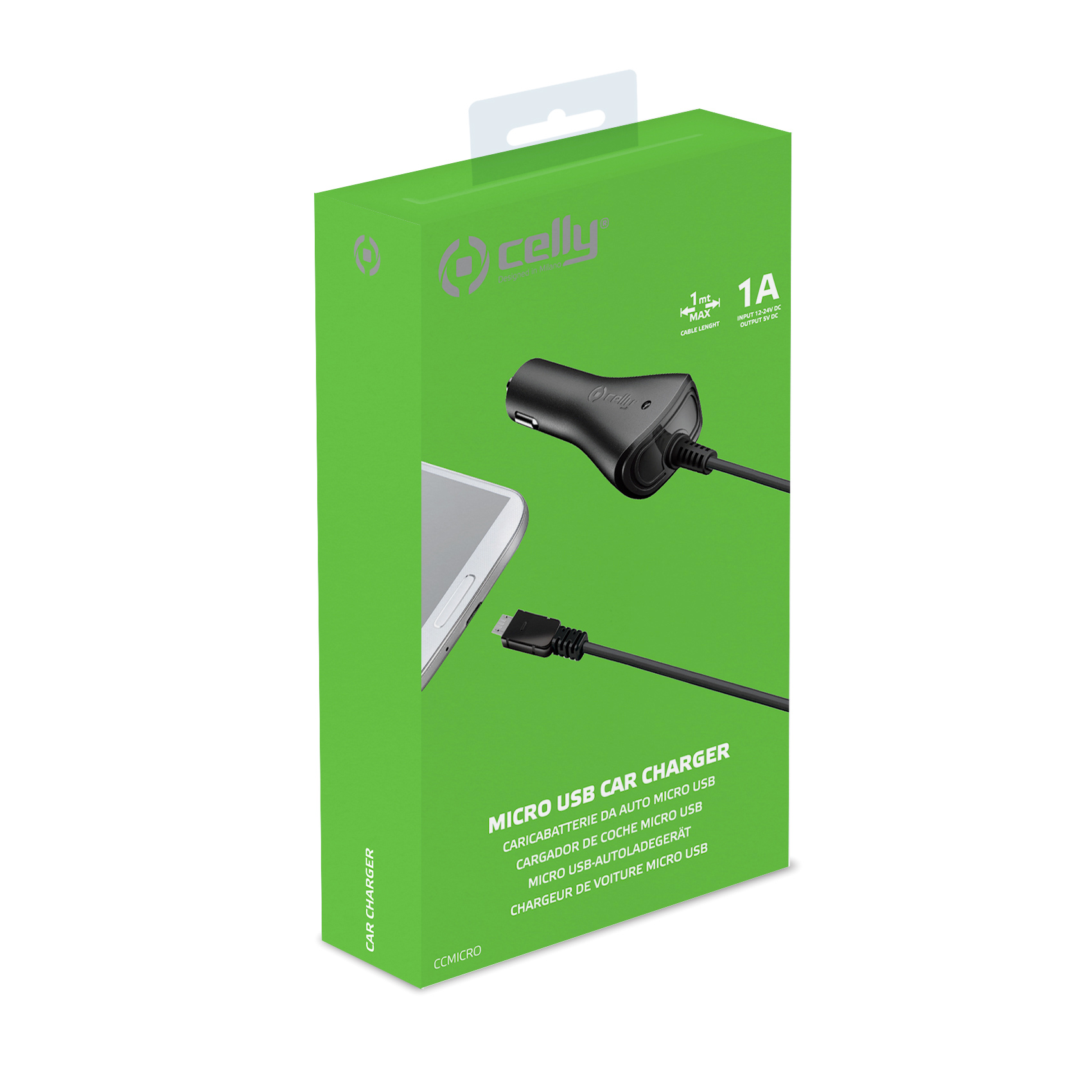 Celly CCMICRO - Adattatore alimentazione per auto - …