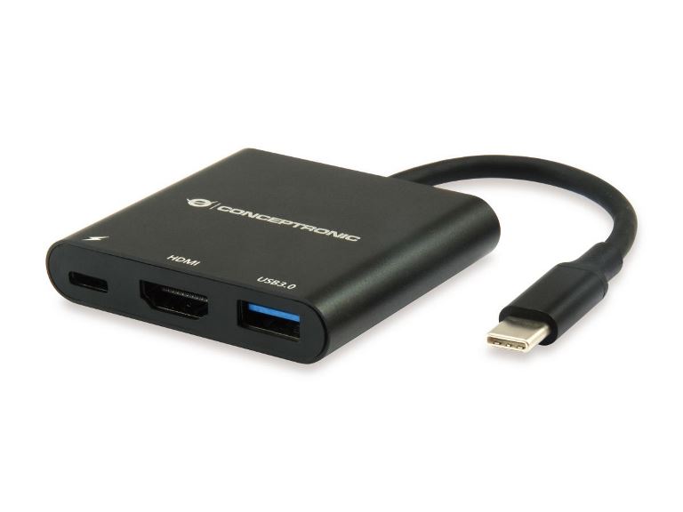Conceptronic - Adattatore video - USB-C maschio a …