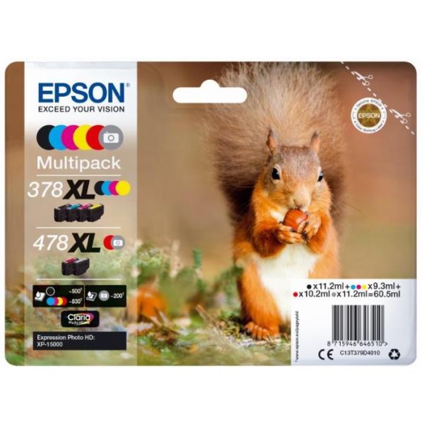 Epson 478XL Multipack - Confezione da 6 - …