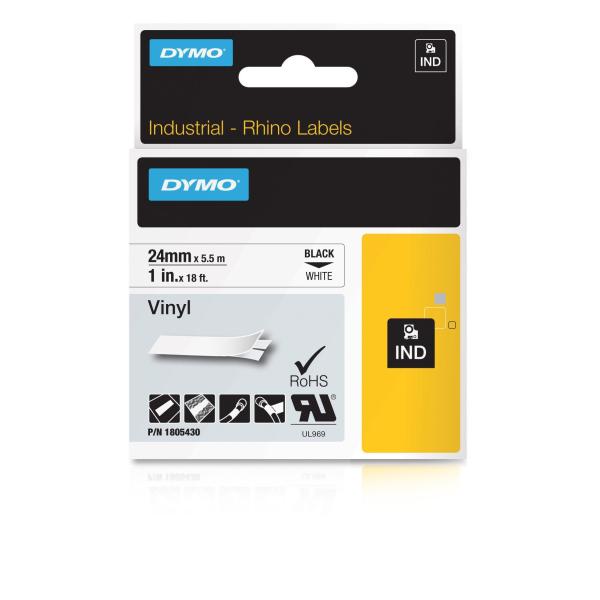 DYMO Rhino Coloured Vinyl - Vinile - nero …