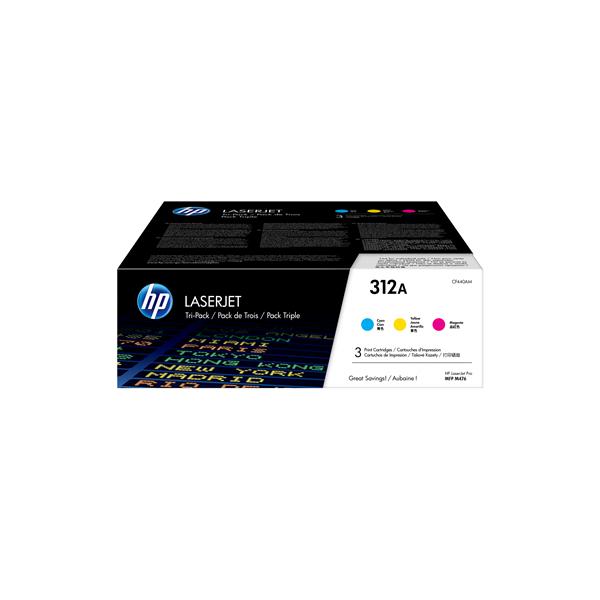 HP 312A - Confezione da 3 - giallo, …
