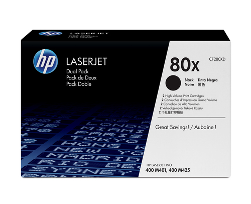 HP 80X - Confezione da 2 - Alta …