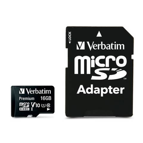 Verbatim - Scheda di memoria flash (adattatore microSDHC …